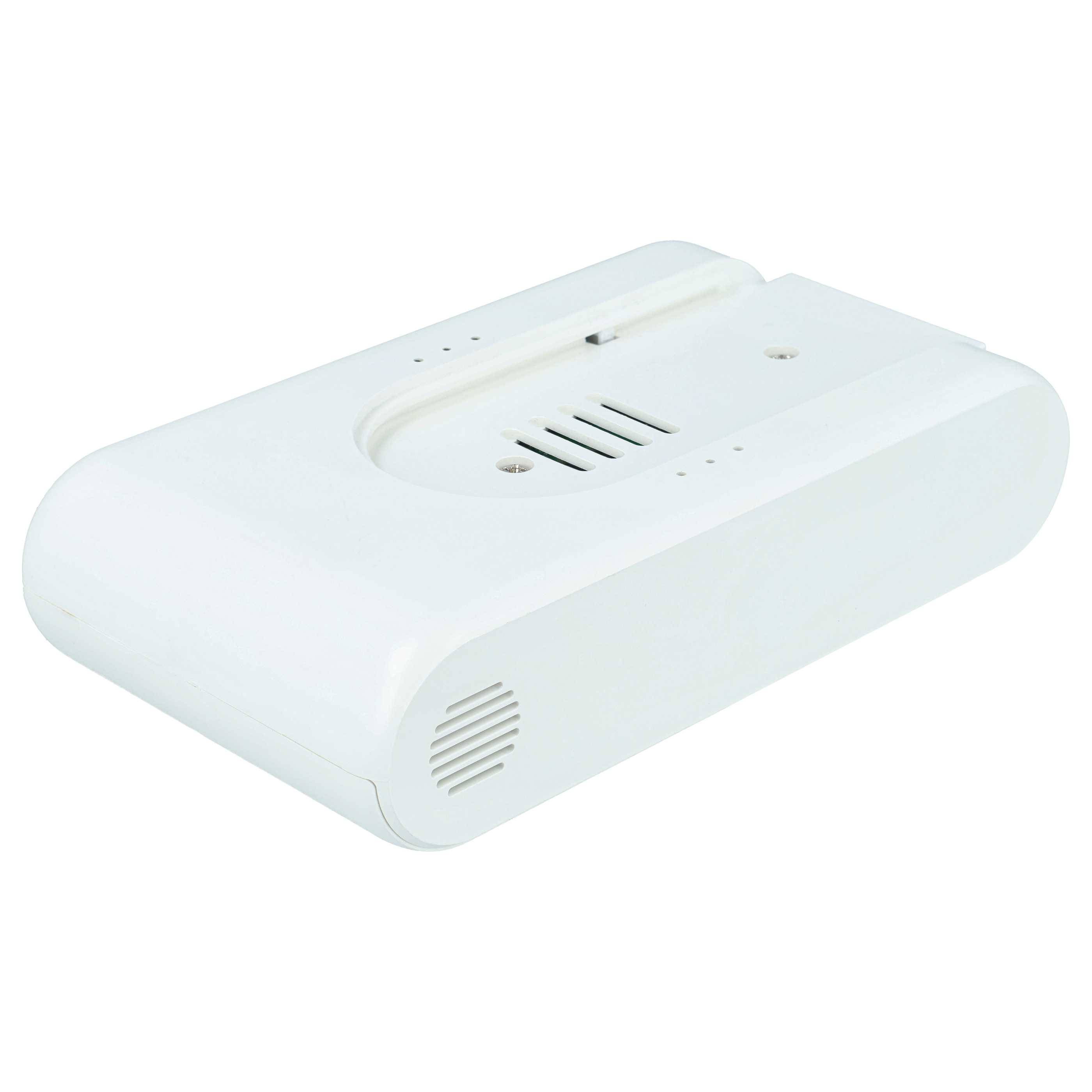 vhbw Akku kompatibel mit Dreame R10, R10 Pro Staubsauger Weiß (2,5 Ah, 25,2 V, Li-Ion)