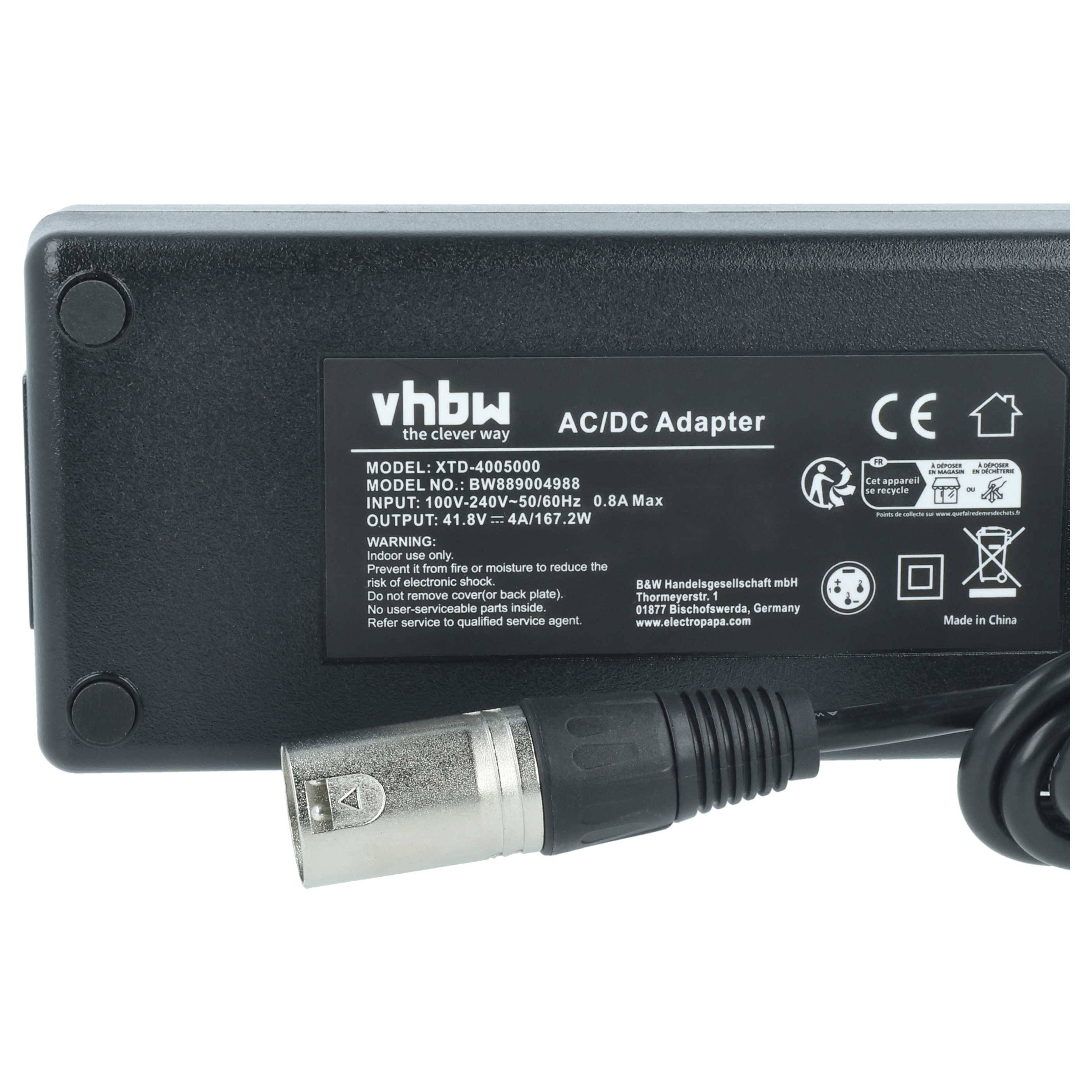 vhbw Ladegerät kompatibel mit Giant Aspiro Hybrid (2011-2014) Fahrradakkus, E-Bike - Für Akkus