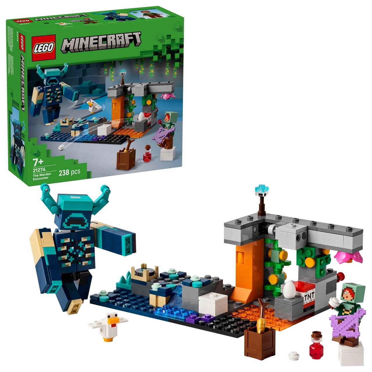 LEGO® 21274 Minecraft - Begegnung mit dem Wächter