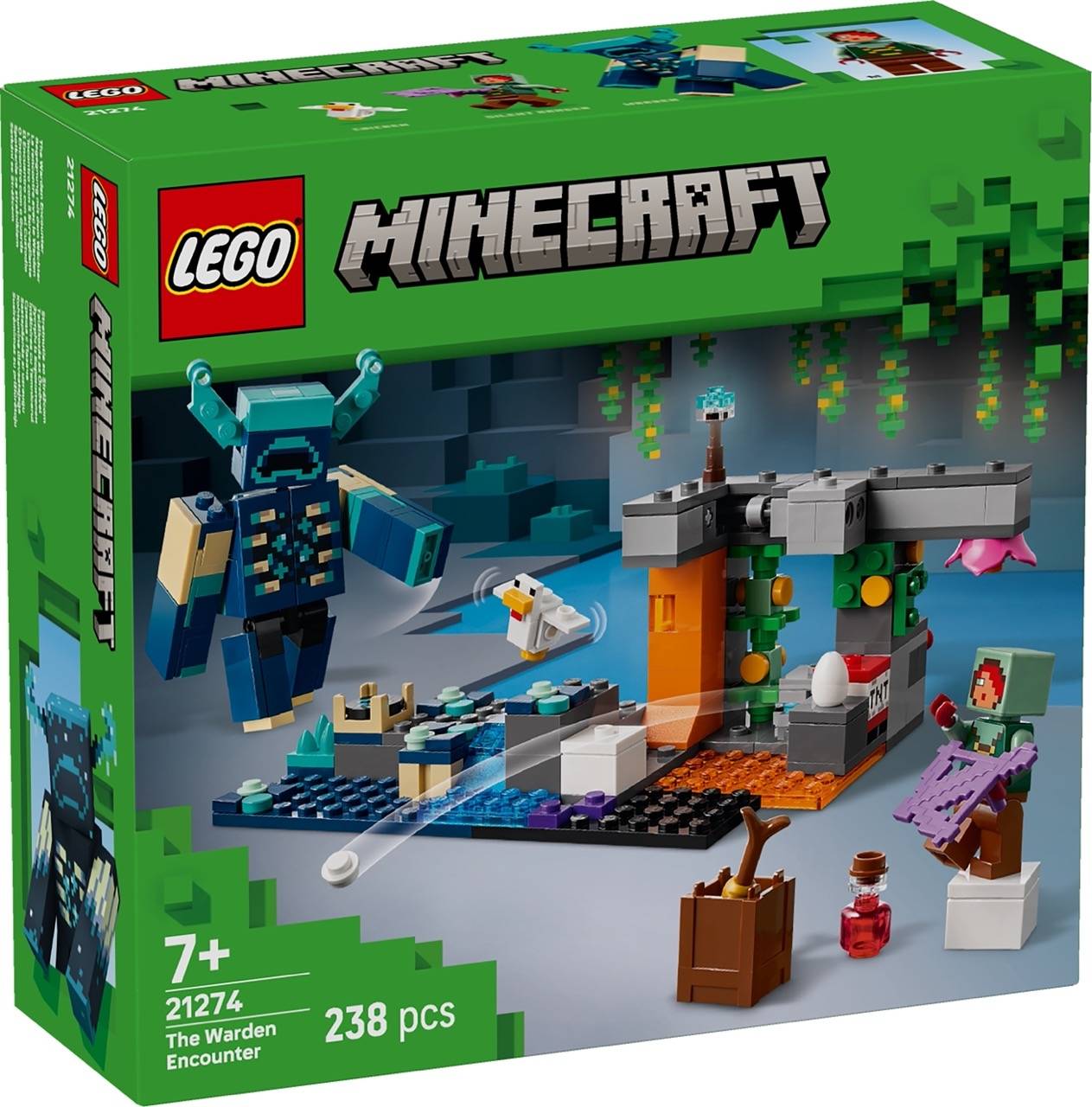 LEGO® 21274 Minecraft - Begegnung mit dem Wächter