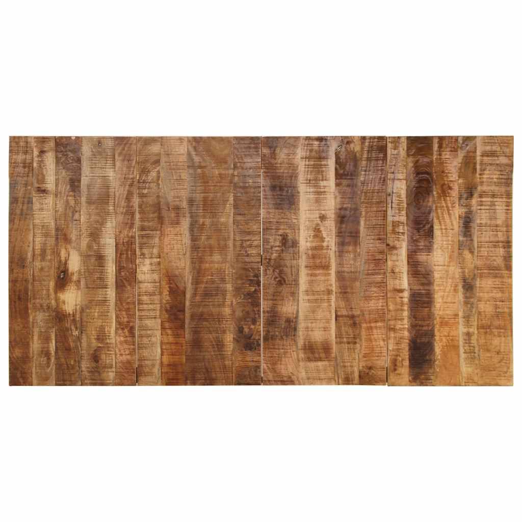vidaXL Esstisch 200x100x75 cm Raues Massivholz Mango