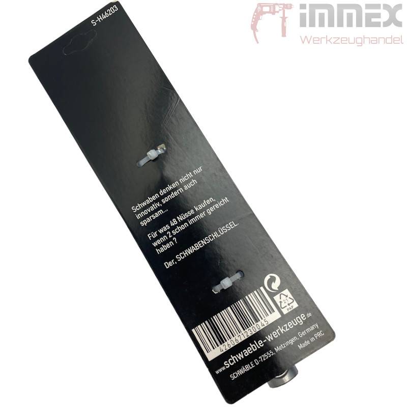 SCHWÄBLE® Schwabenschlüssel Vielzahn Steckschlüssel 8-19mm