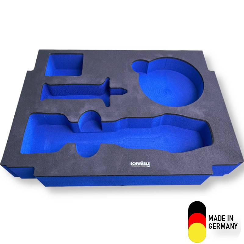 SCHWÄBLE® Schaumeinlage Schaumstoffeinlage für Makita Winkelschleifer DGA504