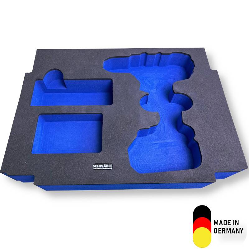 SCHWÄBLE® Schaumeinlage Schaumstoffeinlage für Makita Akku-Bohrschrauber DDF482