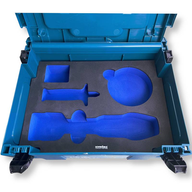 SCHWÄBLE® Schaumeinlage Schaumstoffeinlage f. Makita Akku-Winkelschleifer DGA519