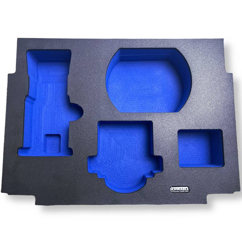SCHWÄBLE® Schaumeinlage Schaumstoffeinlage für Makita Akku-Multifräse DRT50 ohne Koffer