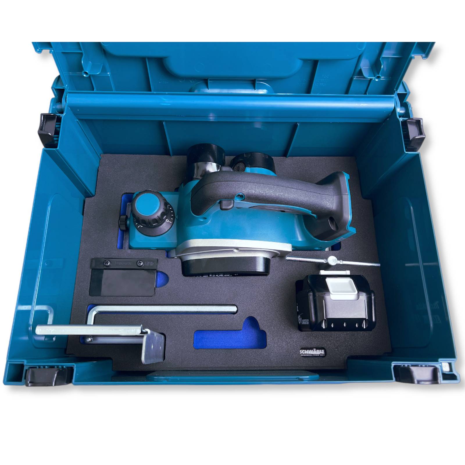 SCHWÄBLE® Schaumeinlage Schaumstoffeinlage für Makita Hobelmaschine DKP180