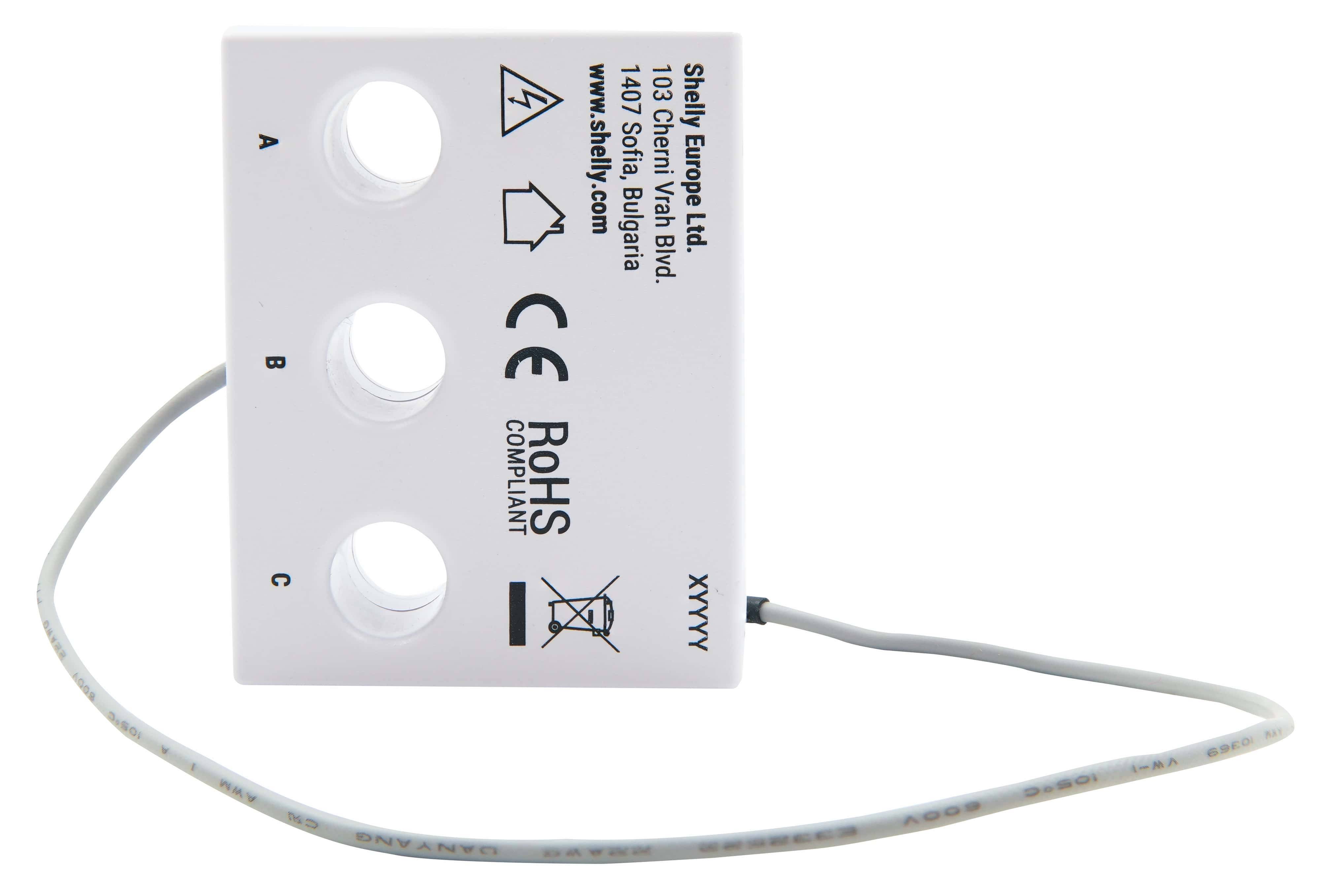 SHELLY WLAN-Stromzähler 3EM-63T Gen3, weiß