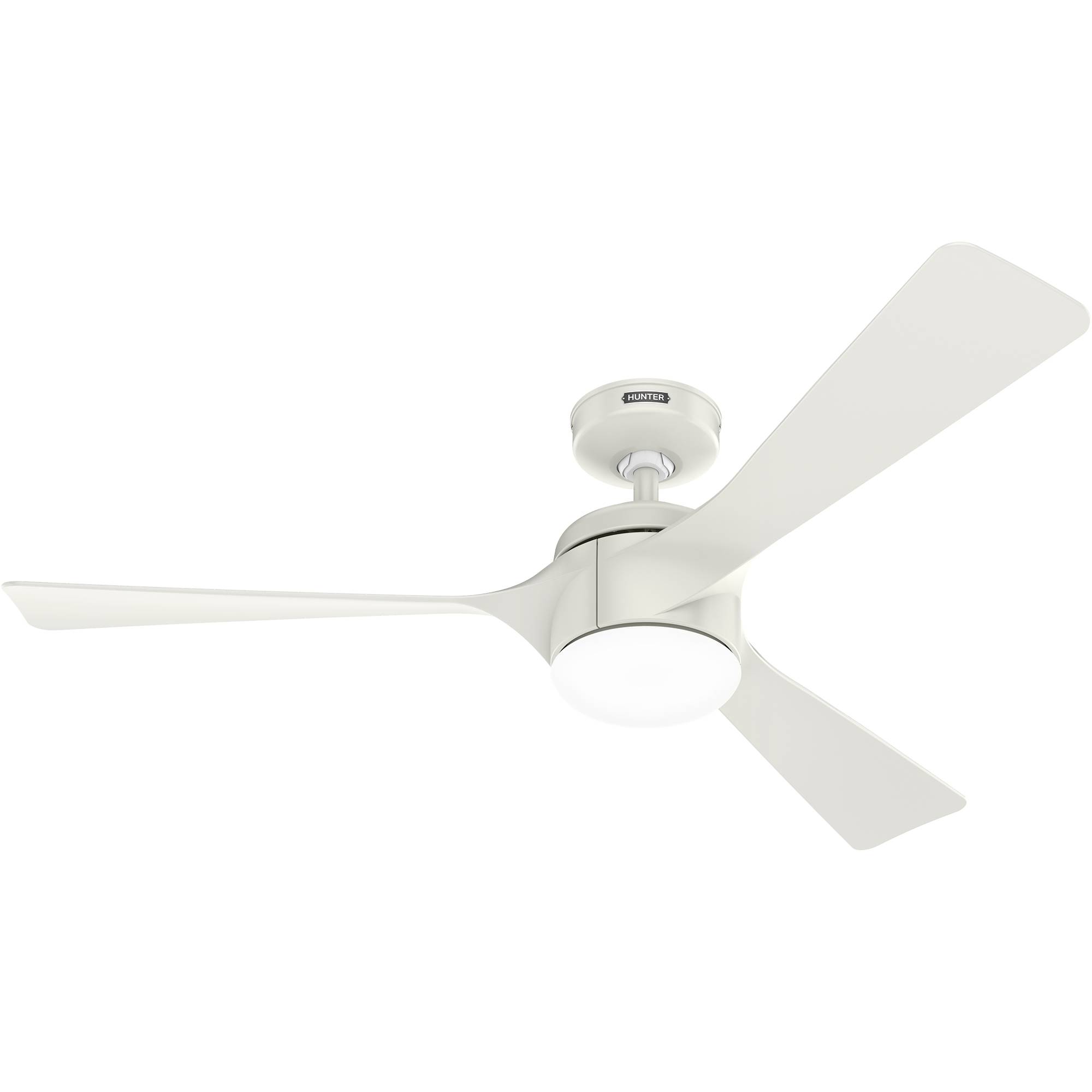 DC Deckenventilator Rosedale Weiß mit LED