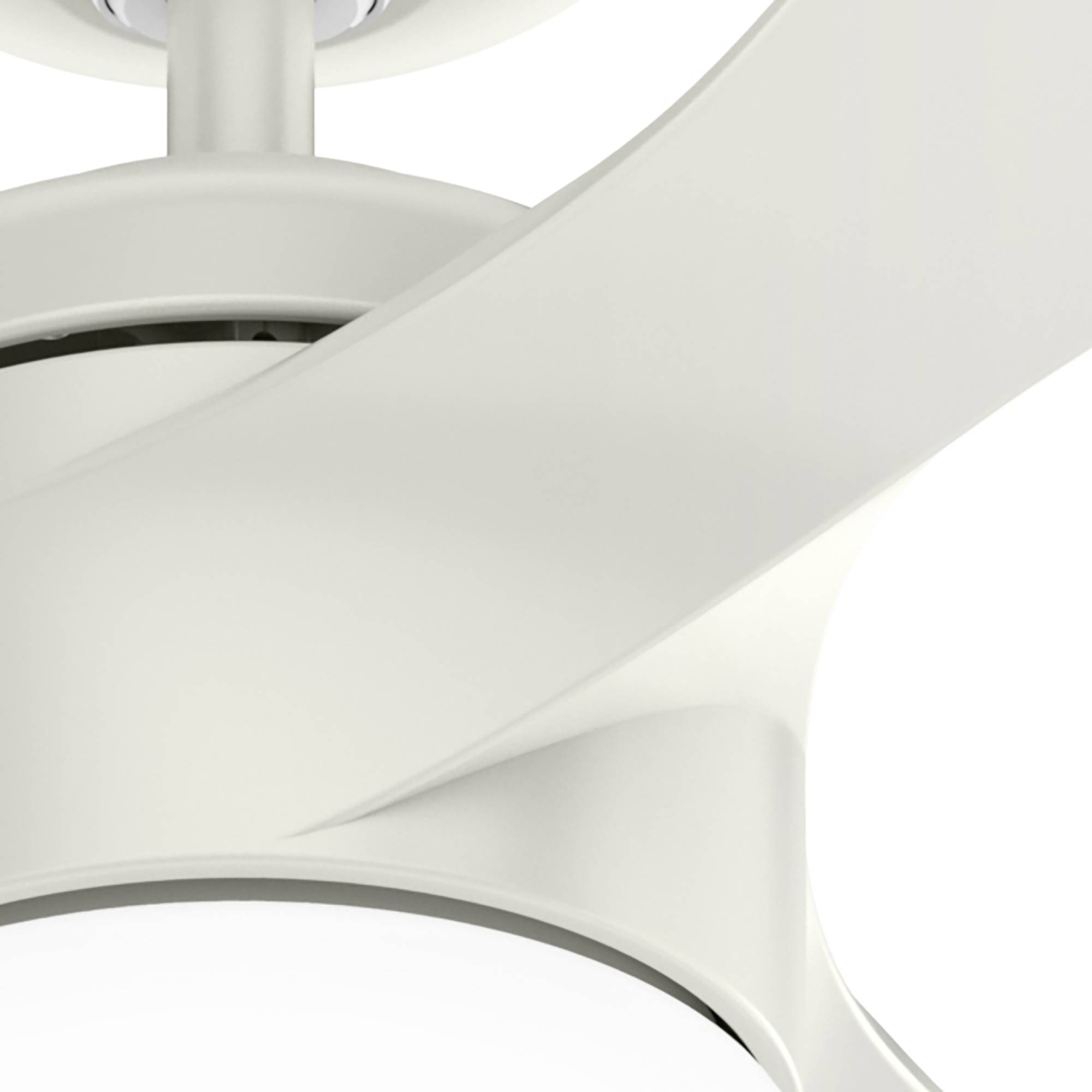 DC Deckenventilator Rosedale Weiß mit LED