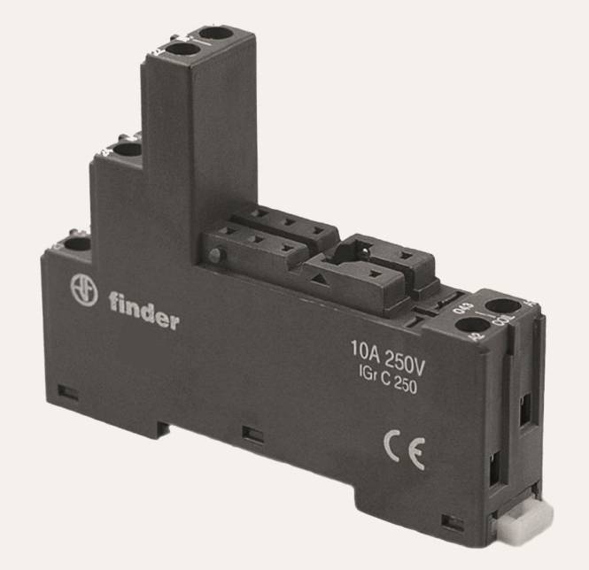 Finder Relaisfassung 95.05.0 (Inhalt 10 Stück) Industriematerial Ind-Schaltgeraete