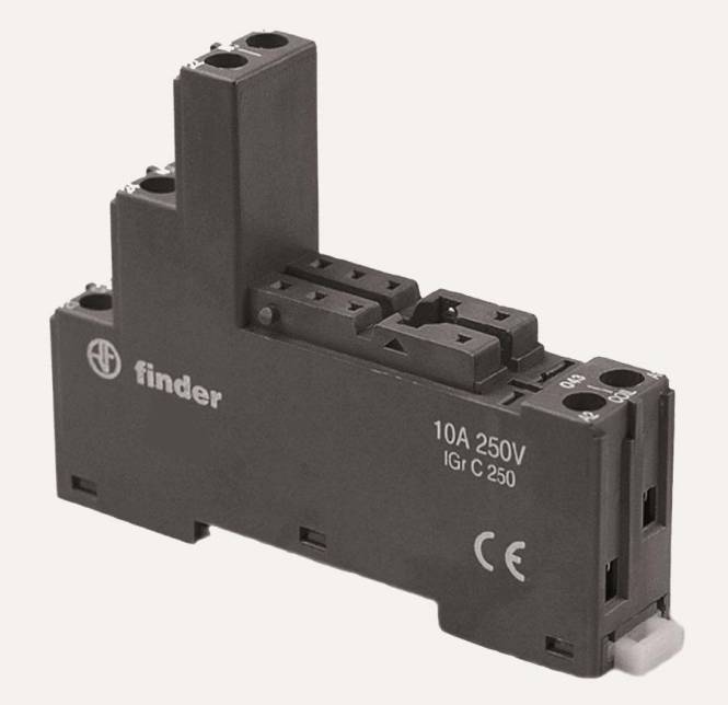 Finder Relaisfassung 95.05.0 (Inhalt 10 Stück) Industriematerial Ind-Schaltgeraete