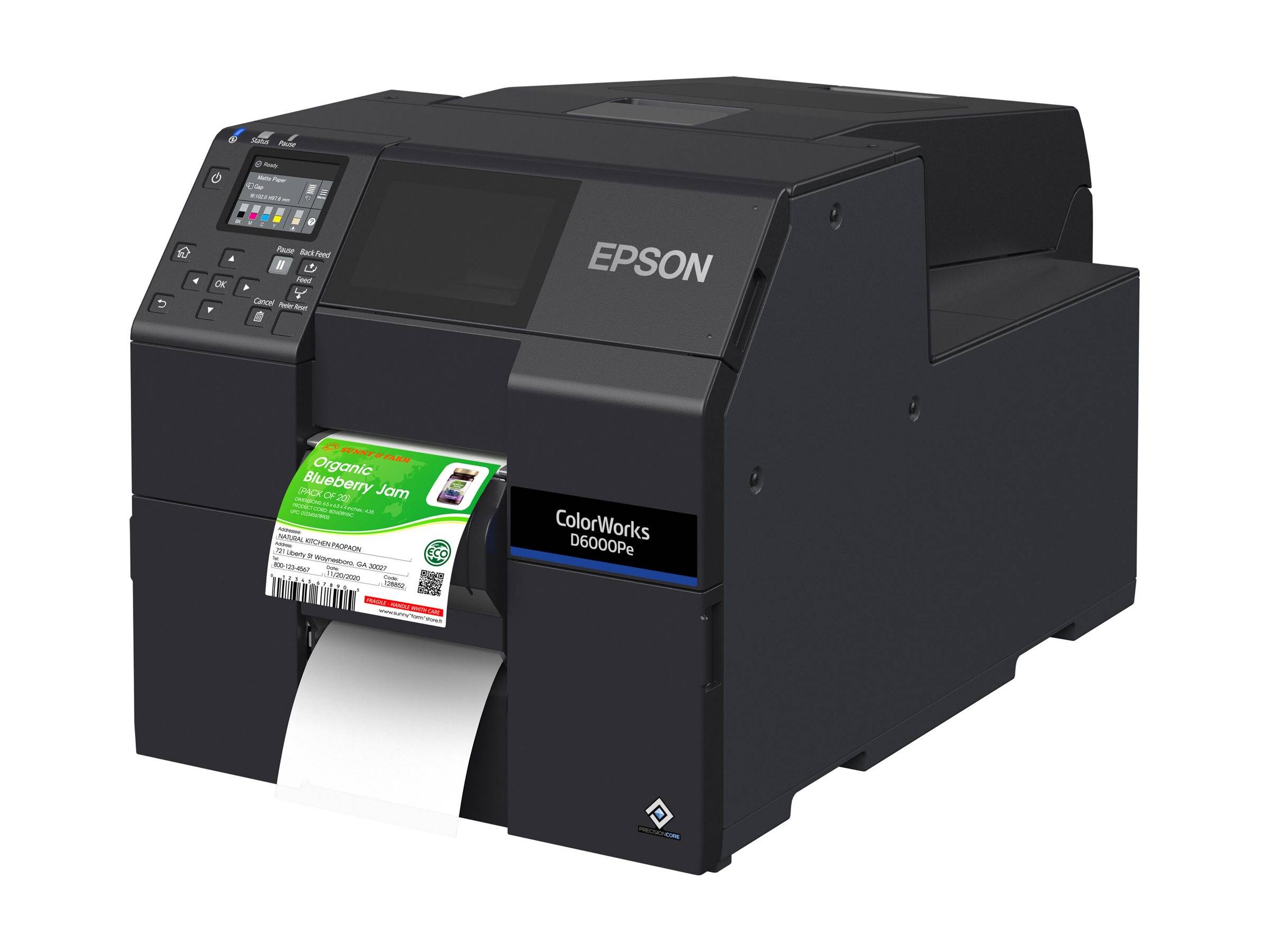 Epson ColorWorks CW-D6000Pe - Etikettendrucker - Farbe - Tintenstrahl - Rolle (11,2 cm)