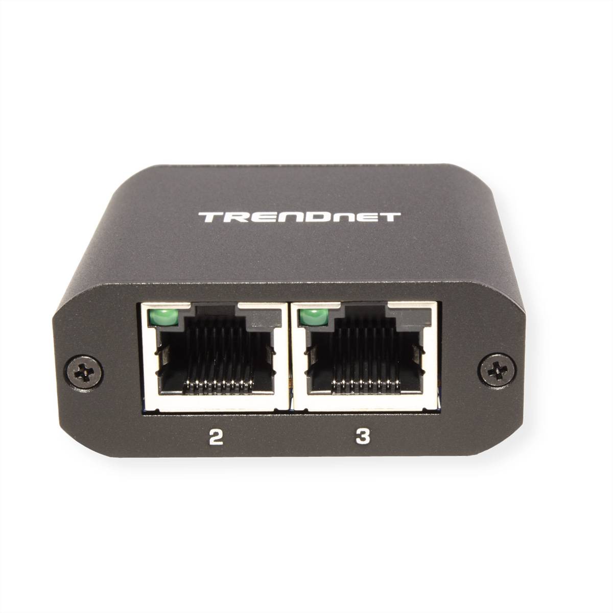 TRENDnet TEG-102S 2-Port-Gigabit-Splitter, mit USB-C-Stromversorgung