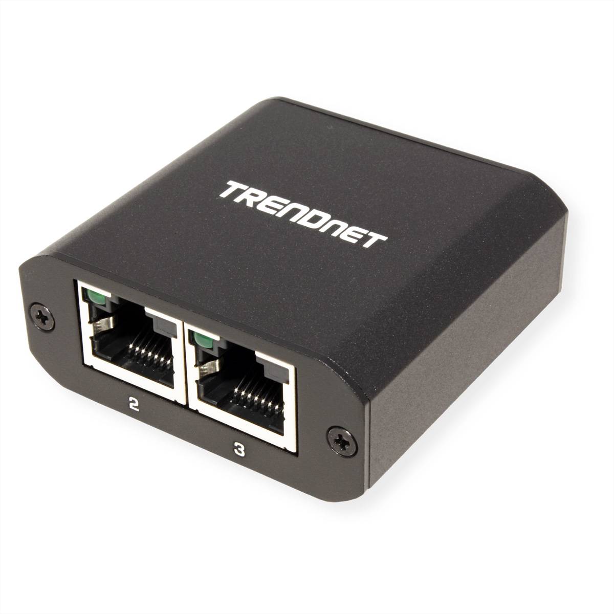 TRENDnet TEG-102S 2-Port-Gigabit-Splitter, mit USB-C-Stromversorgung