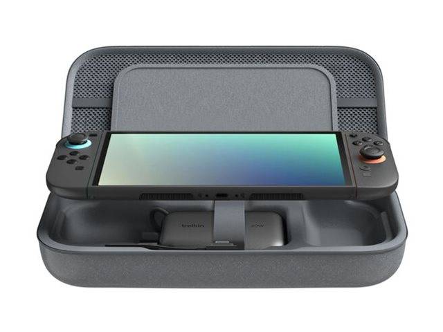 Belkin Charging Case Powerbank für Nintendo Switch 2, charcoal