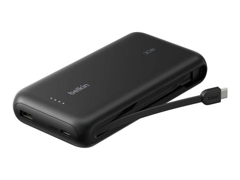 Belkin Gaming Powerbank 20.000 mAh mit USB-C Kabel 30 W, blk