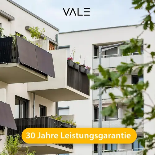 Balkonkraftwerk leistungsstarkes Solaranlage Set mit 2 Modulen Bifazial Full-Black Balkonkraftwerk leistungsstarkes Solaranlage Set mit 2 Modulen Bifazial Full-Black