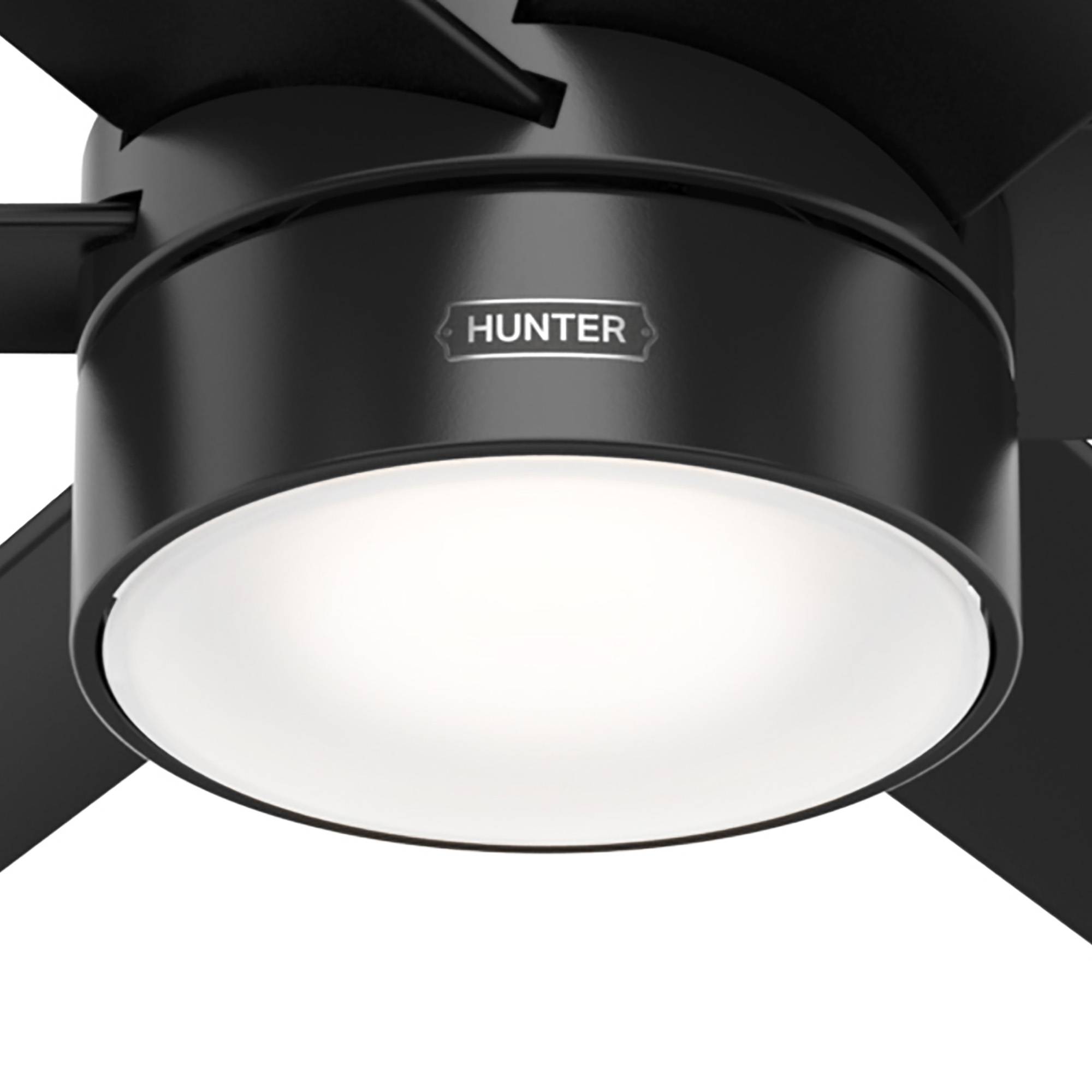 DC Deckenventilator Solaria Schwarz 183 cm mit LED