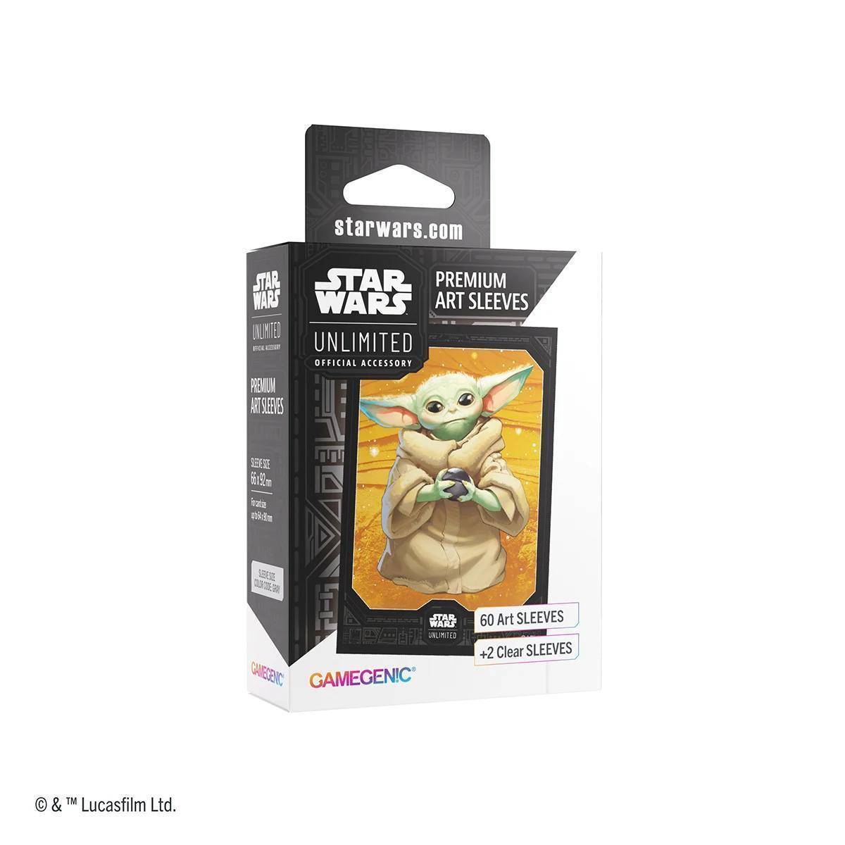Star Wars Unlimited Premium Art Sleeves - Grogu (Einzelartikel)