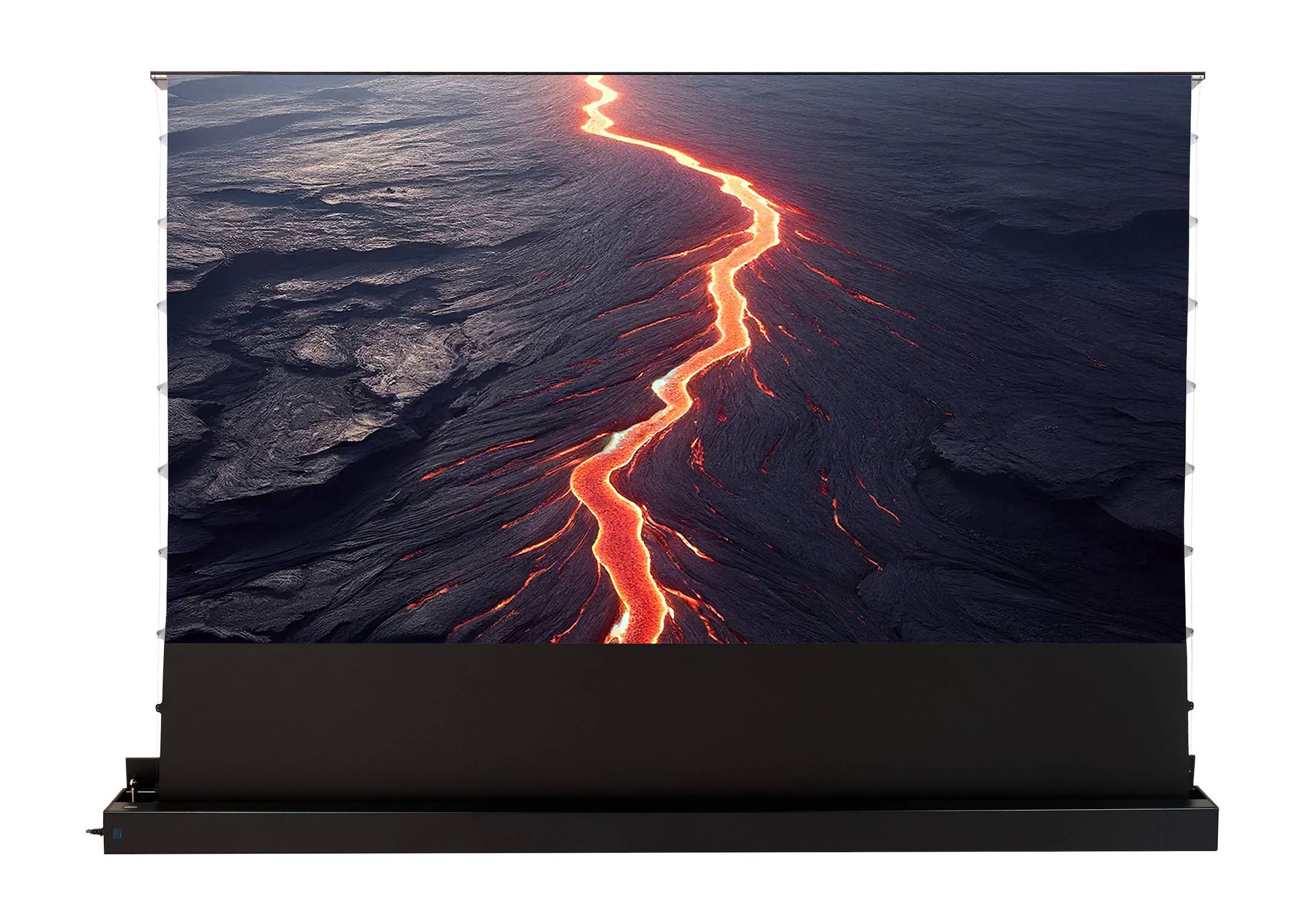 celexon UST Hochkontrast Bodenscheren Leinwand - HomeCinema Plus, 130" schwarz