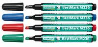 STANGER BestMark M236 Permanentmarker-Set farbsortiert 1,0 - 4,0 mm, 4 St.