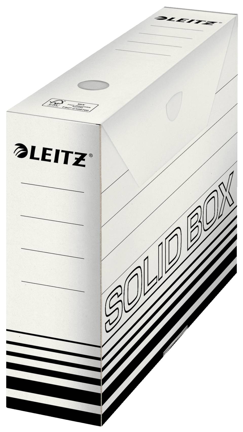 Esselte Leitz Solid Box - Aktenbox - Rückenbreite: 80 mm