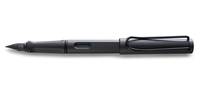 LAMY Safari - Schwarz - Kartuschenfüllsystem - Blau - Kunststoff - Kursiv nib - Chromstahl
