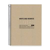 Miquelrius Notizblock BEIGE Recycle A5 80 Blatt (Speditionsversand)