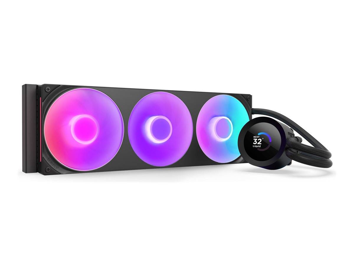NZXT Kraken Plus 360 V2 RGB schwarz | AiO-WasserkühlungKomplett-Wasserkühlung /