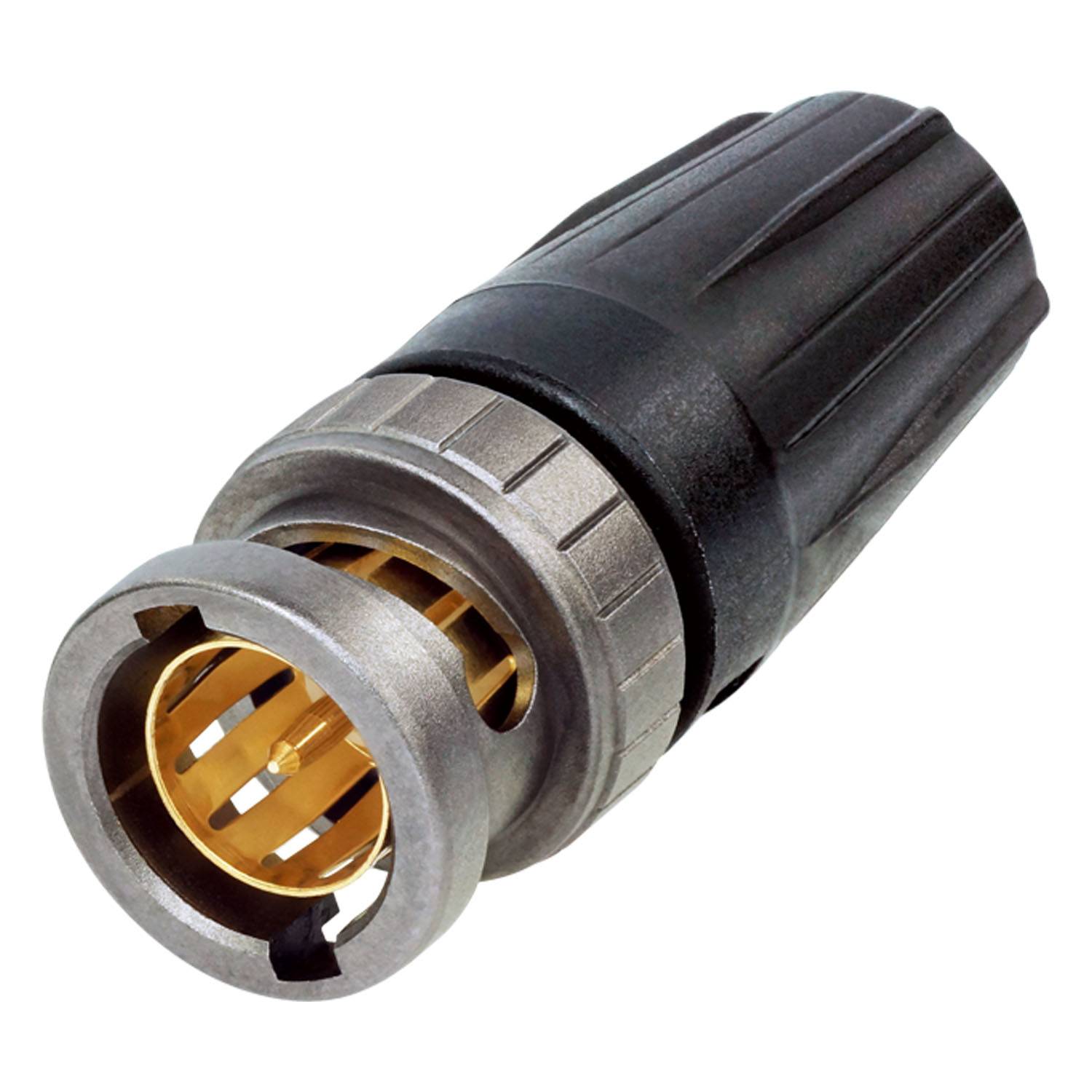 Neutrik UHD BNC Connector - male UHD - für 8,23 mm Hex-Crimp