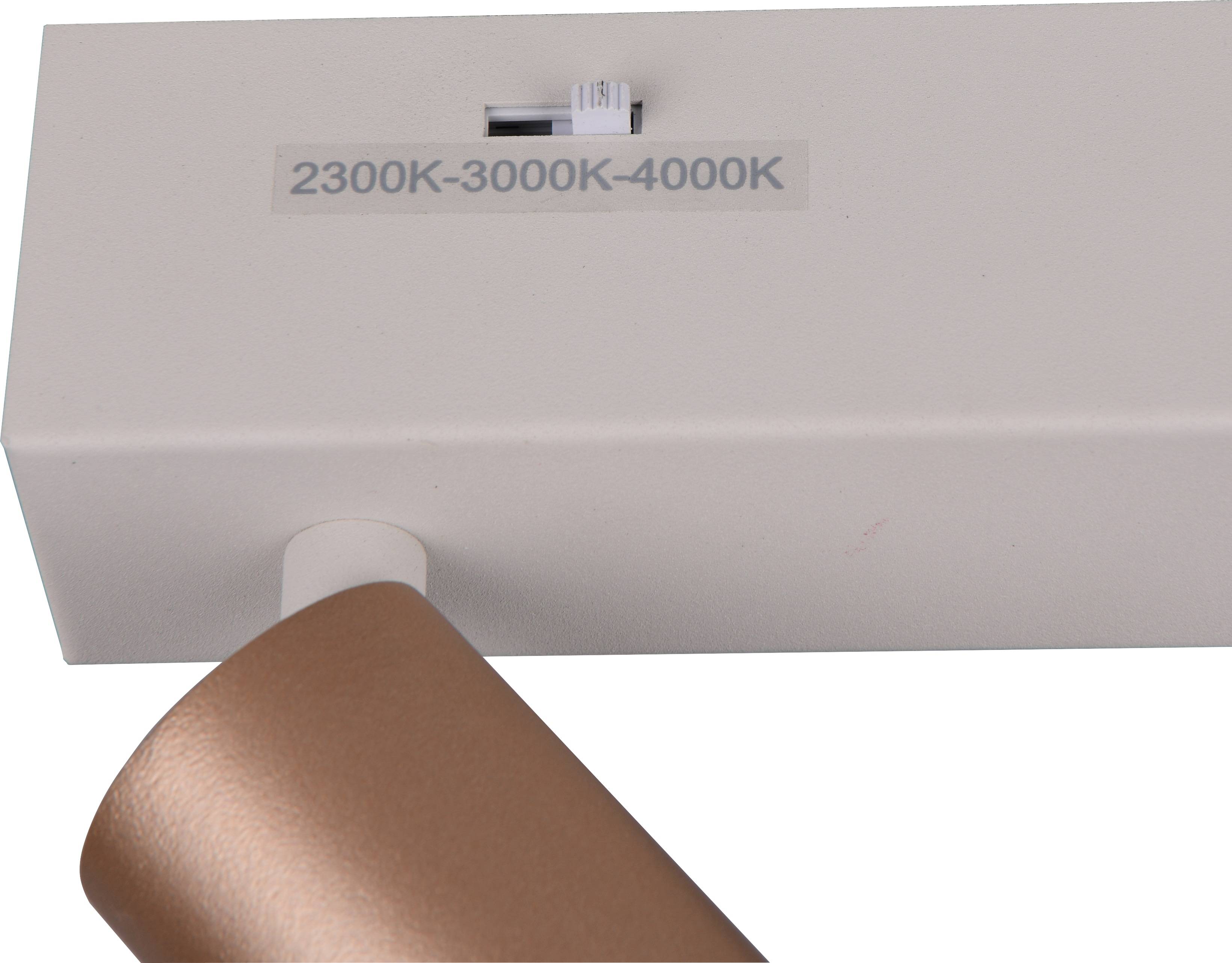 TRIO LED-Spotleuchte AMBALA, 849210165, 5 W, 500 lm, coffee