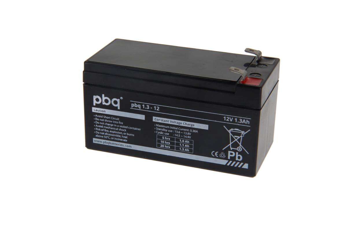 PBQ Bleiakku 1.3-12V, 12 V/ 1,3 Ah 12.0V