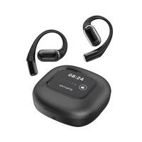 4smarts Open-Ear Bluetooth Kopfhörer SkyBuds AI Screen Schwarz - Kopfhörer