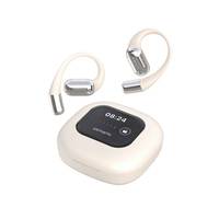 4smarts Open-Ear Bluetooth Kopfhörer SkyBuds AI Screen, beige