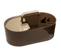 HAN Schreibtisch-Organizer Toolbox Loft braun Kunststoff 4 Fächer 34,0 x 18,7 x 18,8 cm