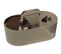 HAN Schreibtisch-Organizer Toolbox Loft hellbraun Kunststoff 4 Fächer 34,0 x 18,7 x 18,8 cm