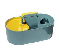 HAN Schreibtisch-Organizer Toolbox Loft blau Kunststoff 4 Fächer 34,0 x 18,7 x 18,8 cm