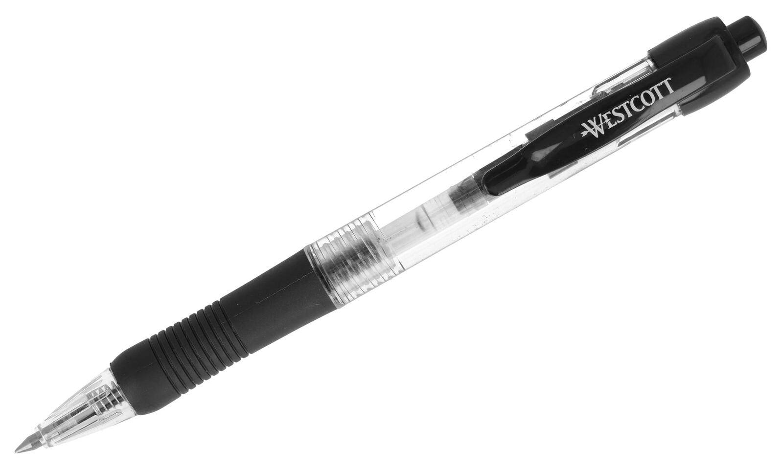 WESTCOTT Gelschreiber 0.4 mm, Schreibfarbe: Schwarz E-712639 00