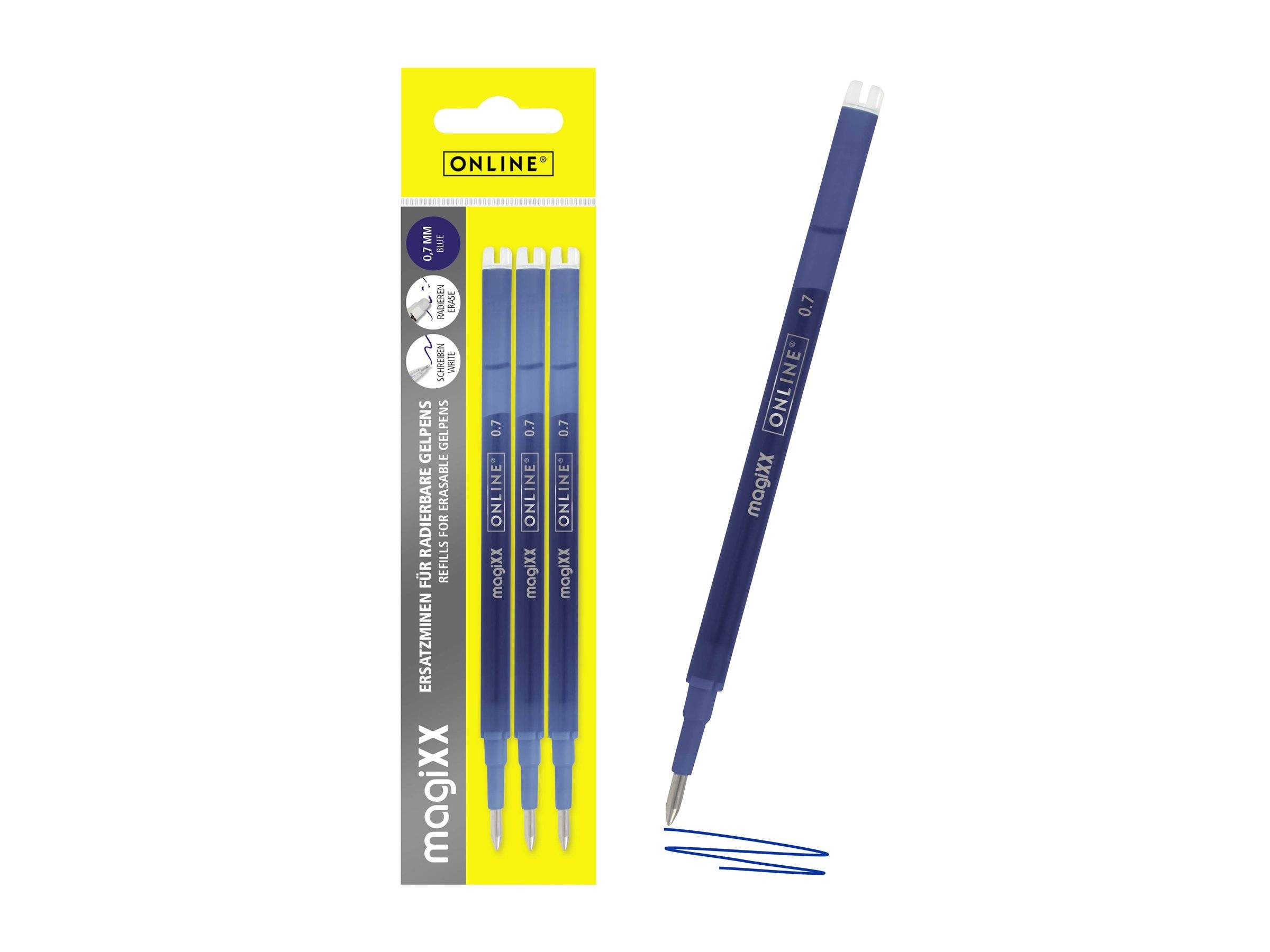ONLINE magiXX - Nachfüllpatrone - nicht dauerhaft - Blau - Geltinte - 0.7 mm