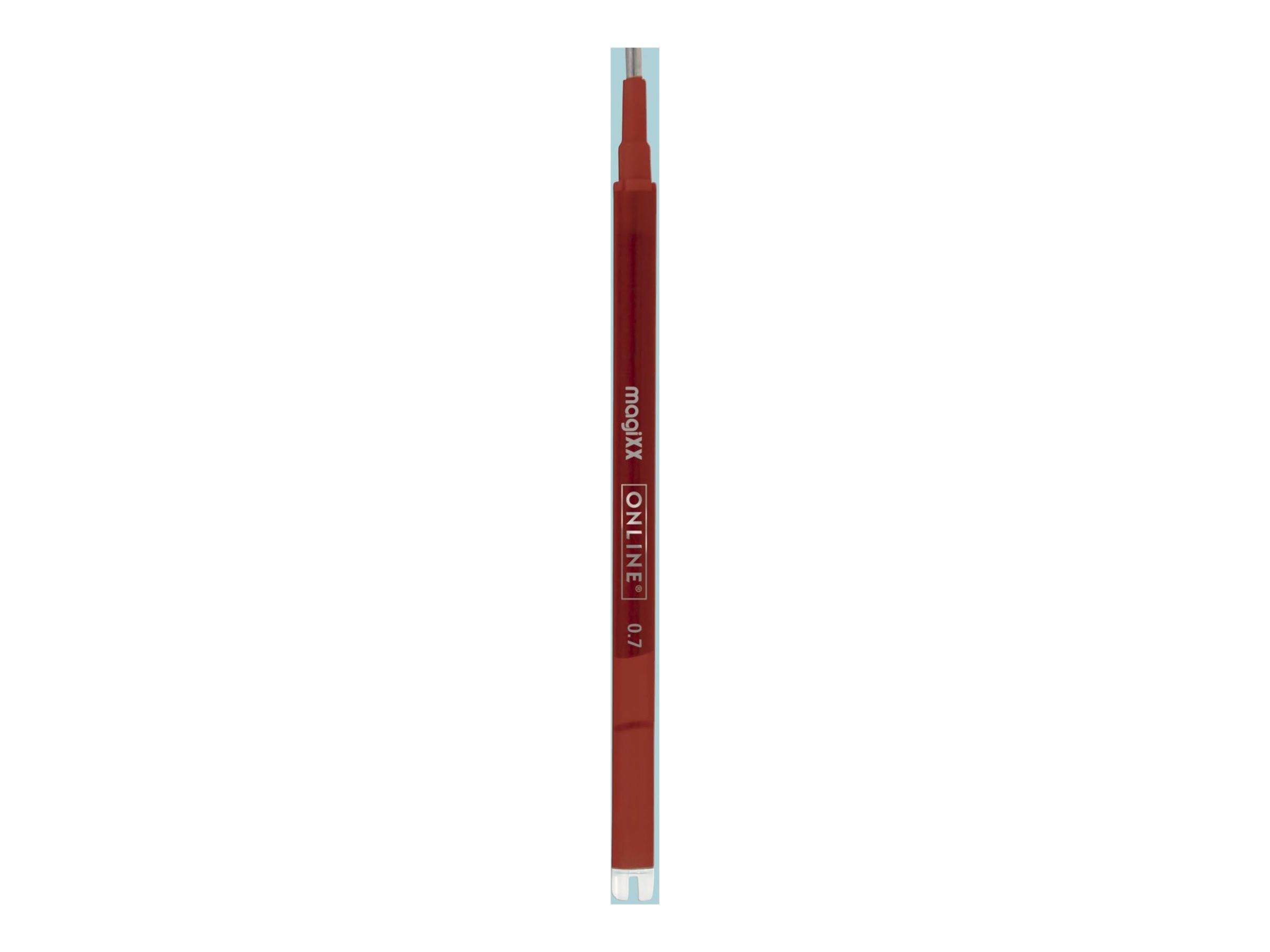 ONLINE magiXX - Nachfüllpatrone - nicht dauerhaft - Rot - Geltinte - 0.7 mm