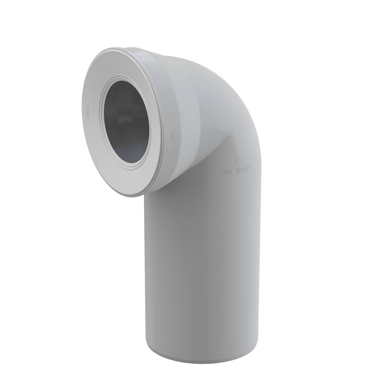 Alcadrain A90-90A coude de raccordement WC 90°