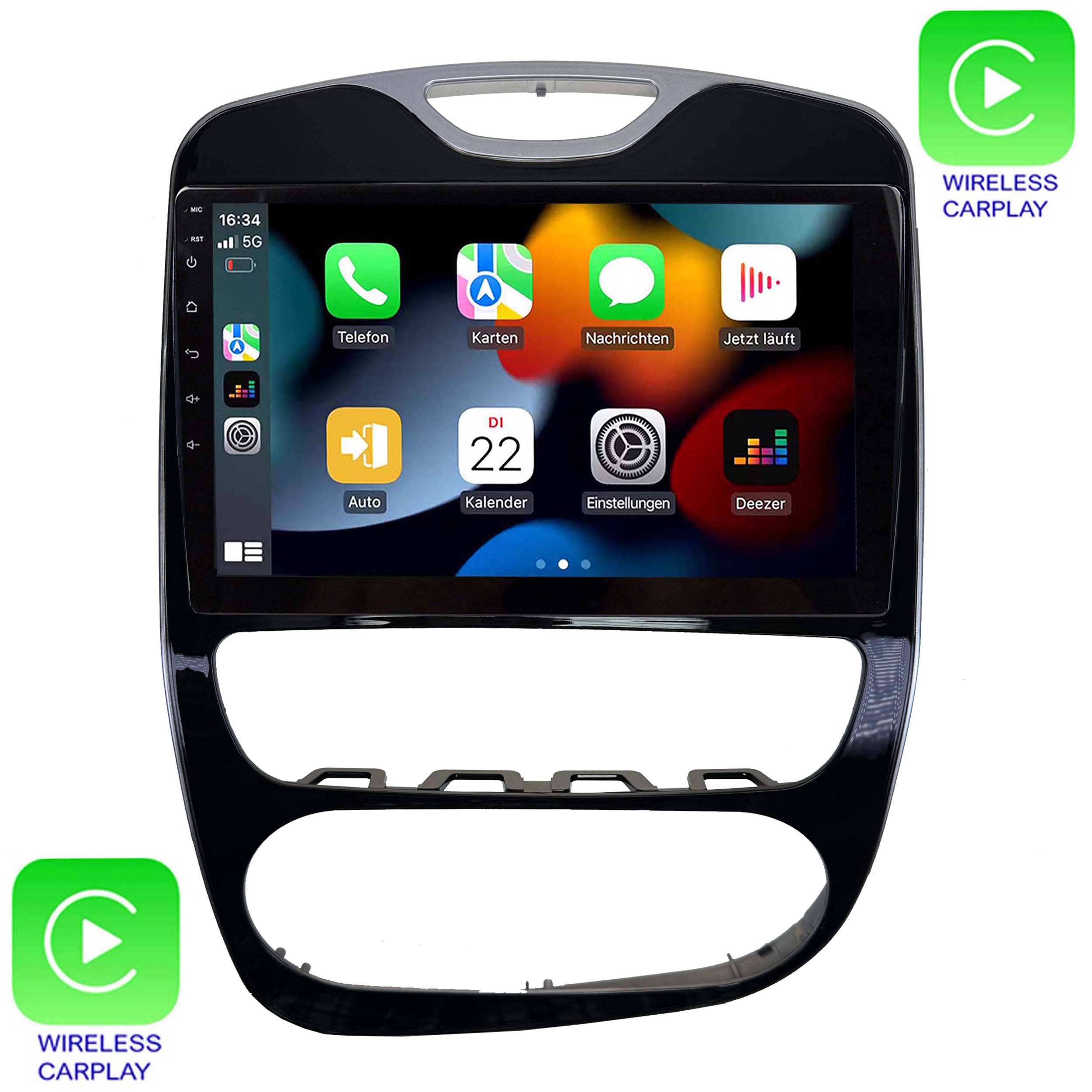 Für Renault Clio 4 Zoe 16-19 10" Touch Android Autoradio GPS CarPlay AndroidAuto