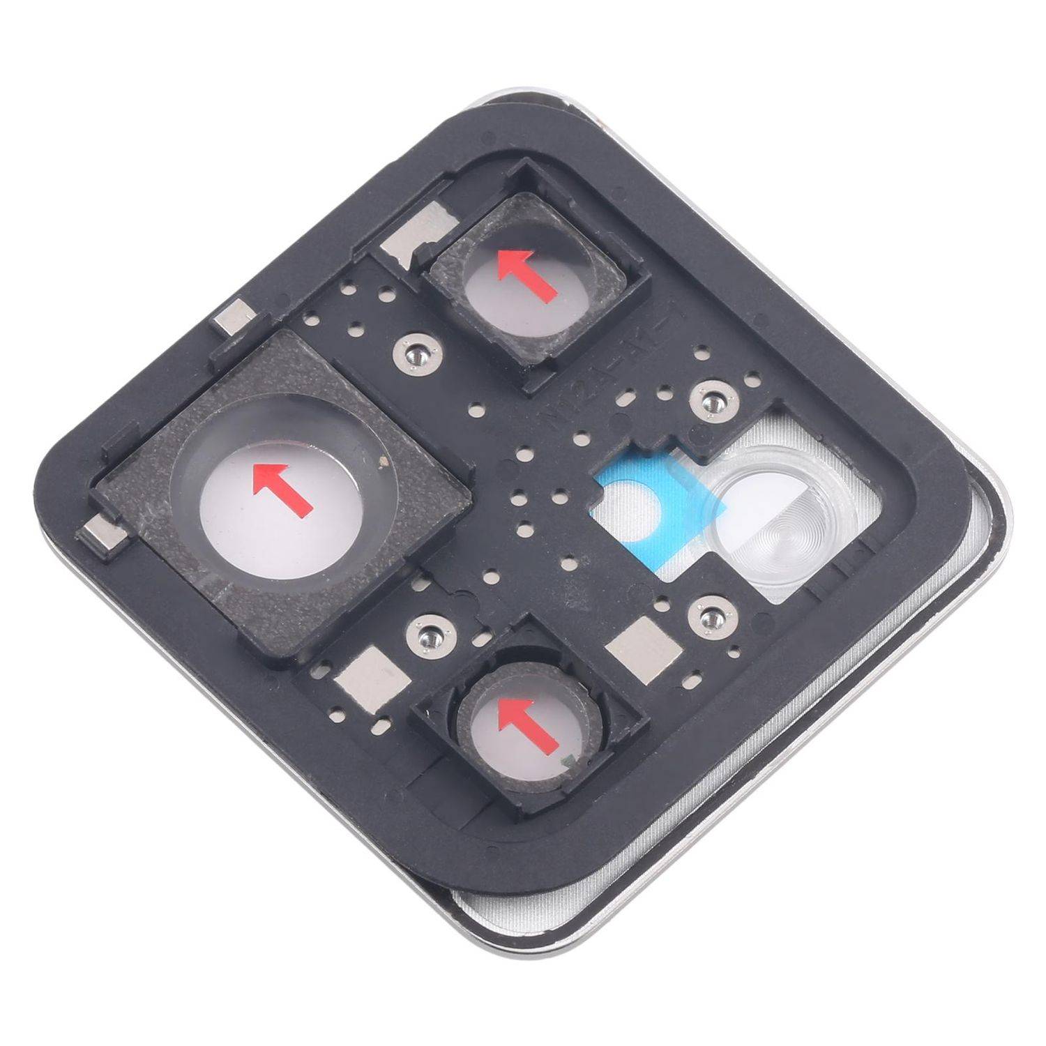 Für Xiaomi 14T Kamera Linse Abdeckung Reparatur Ersatzteil Silber