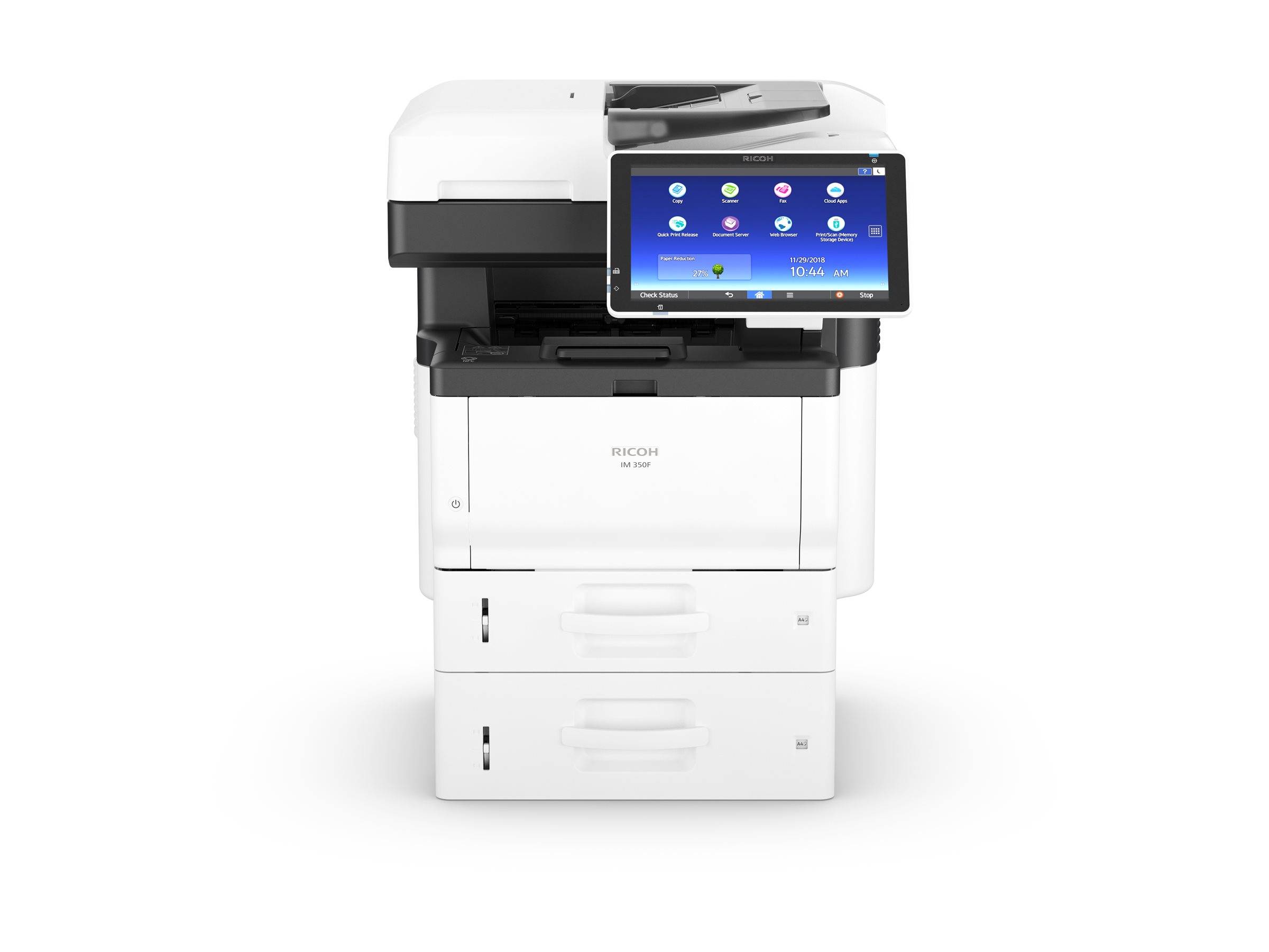 Ricoh IM 350FSE - Multifunktionsdrucker - s/w - Laser - A4 (Medien)bis zu 35