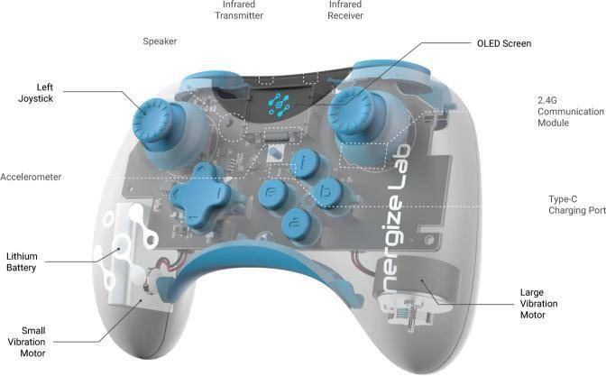 Energize Lab Eilik + Panxer Bundle, interaktiver Emotionsroboter mit Fahrzeug, Multiplayer-Funktion