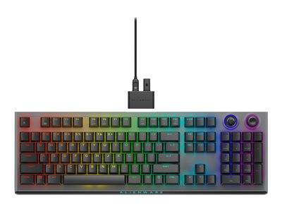 DELL Alienware Tri-Mode Wls Gaming KB US Eingabe / Ausgabe Mäuse & Tastaturen Tastatur-Maus-Sets