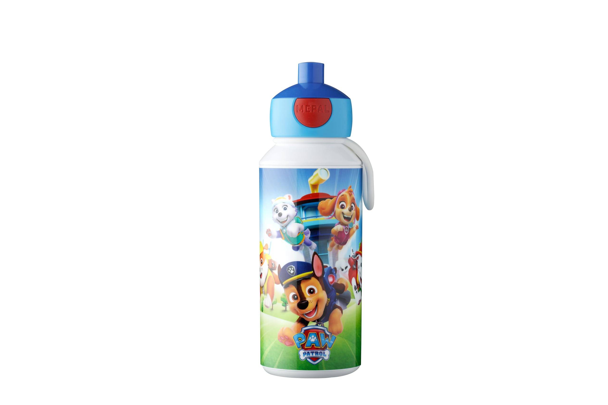 Mepal - Trinkflasche Pop-up Campus - Wasserflasche - Auslaufsichere Flasche für die Schule - Wiederverwendbar - BPA-frei & Spülmaschinenfest - 400