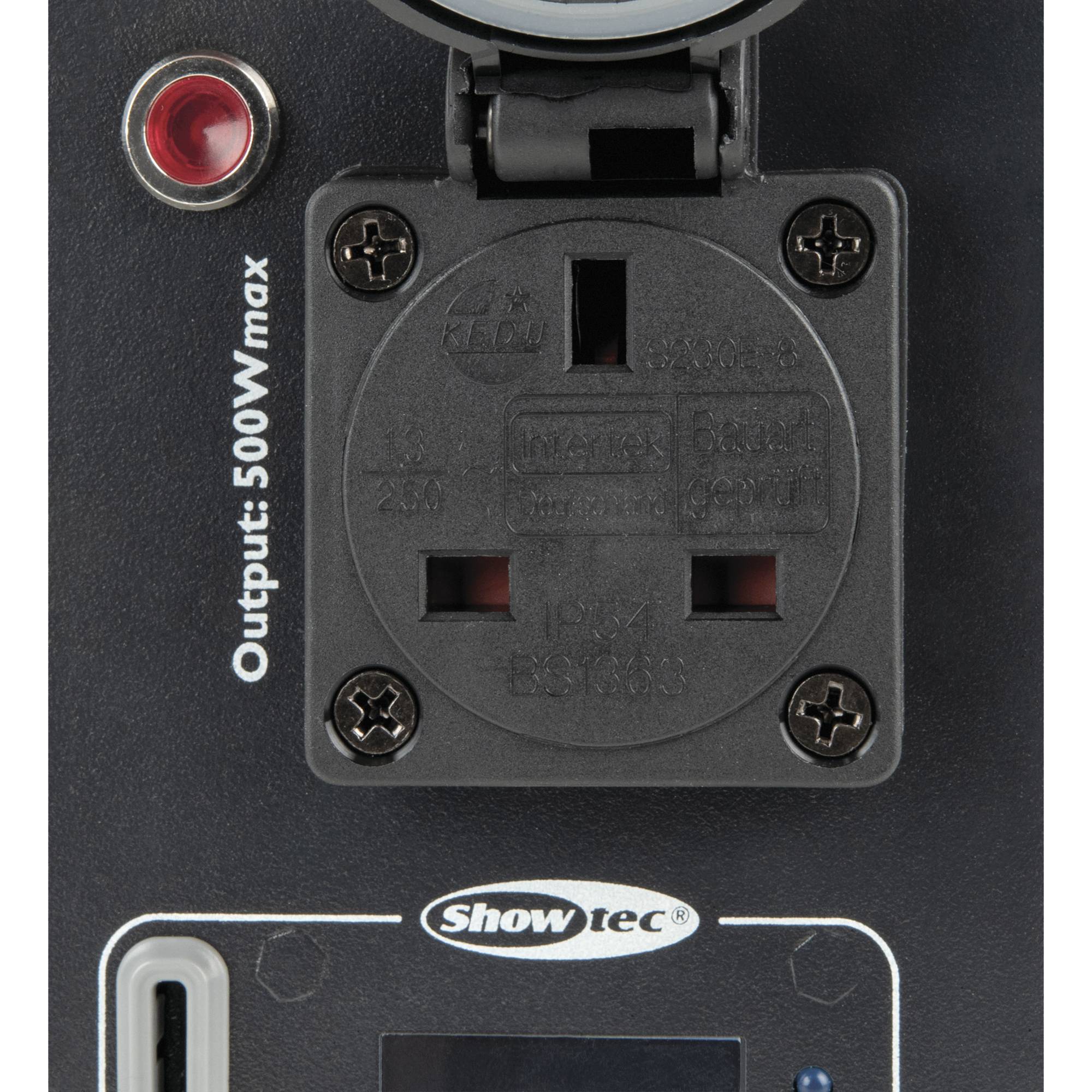 Showtec TED Pack Single BS13 1-Kanal Dimmerpack - UK-Ausgang