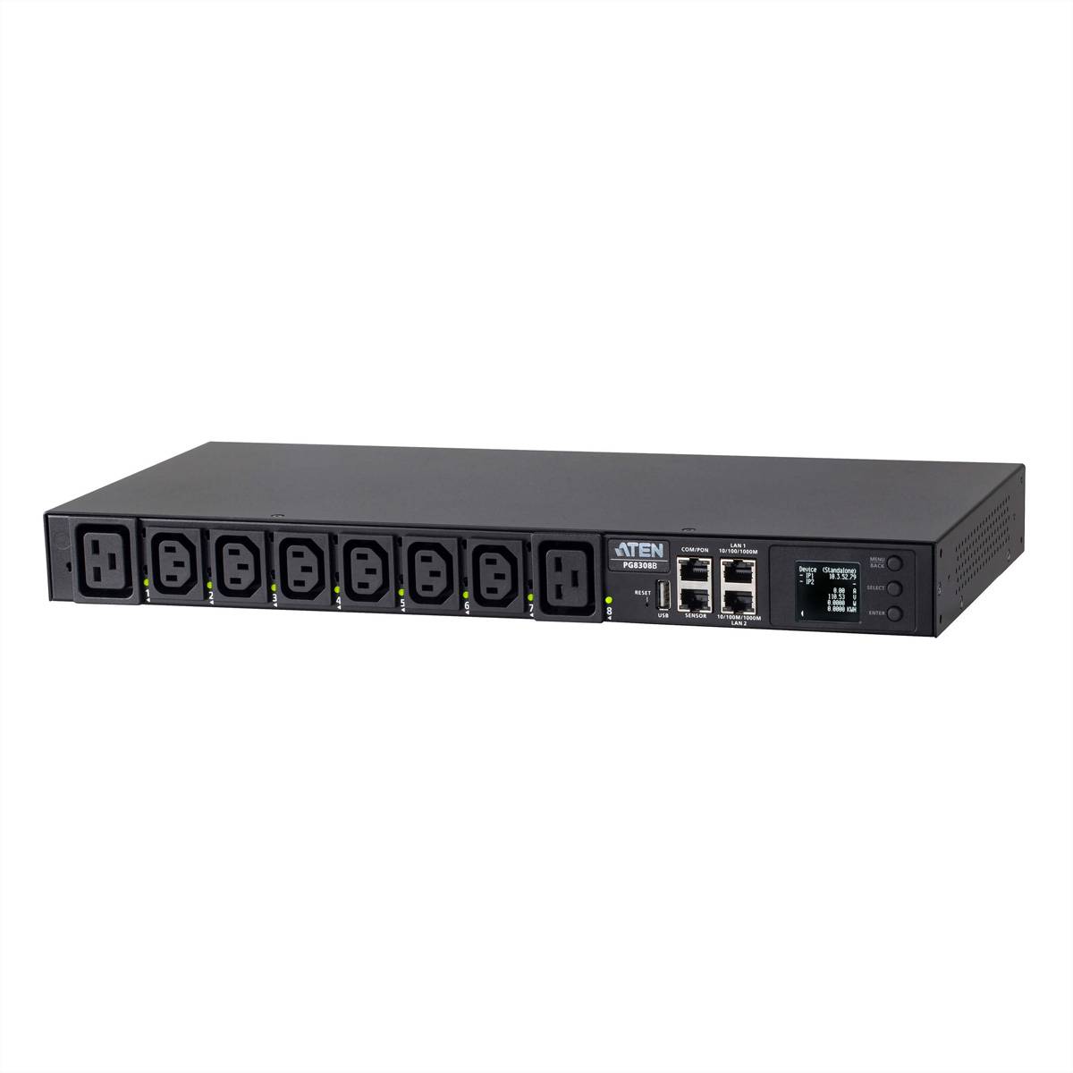 ATEN PG8308G 8P 1U mit Messung 32A eco PDU